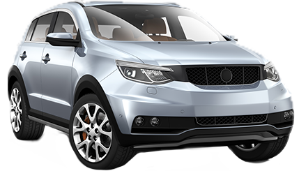 small silver vehicle